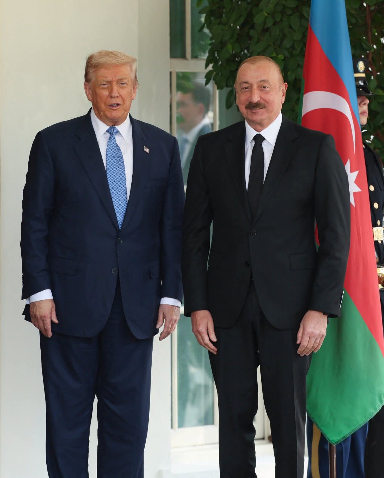 İlham Əliyev Ağ Evdə (FOTO)