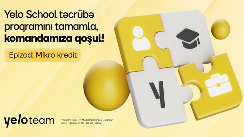 Mikro kredit sahəsində karyera qurmaq istəyənlərin nəzərinə!