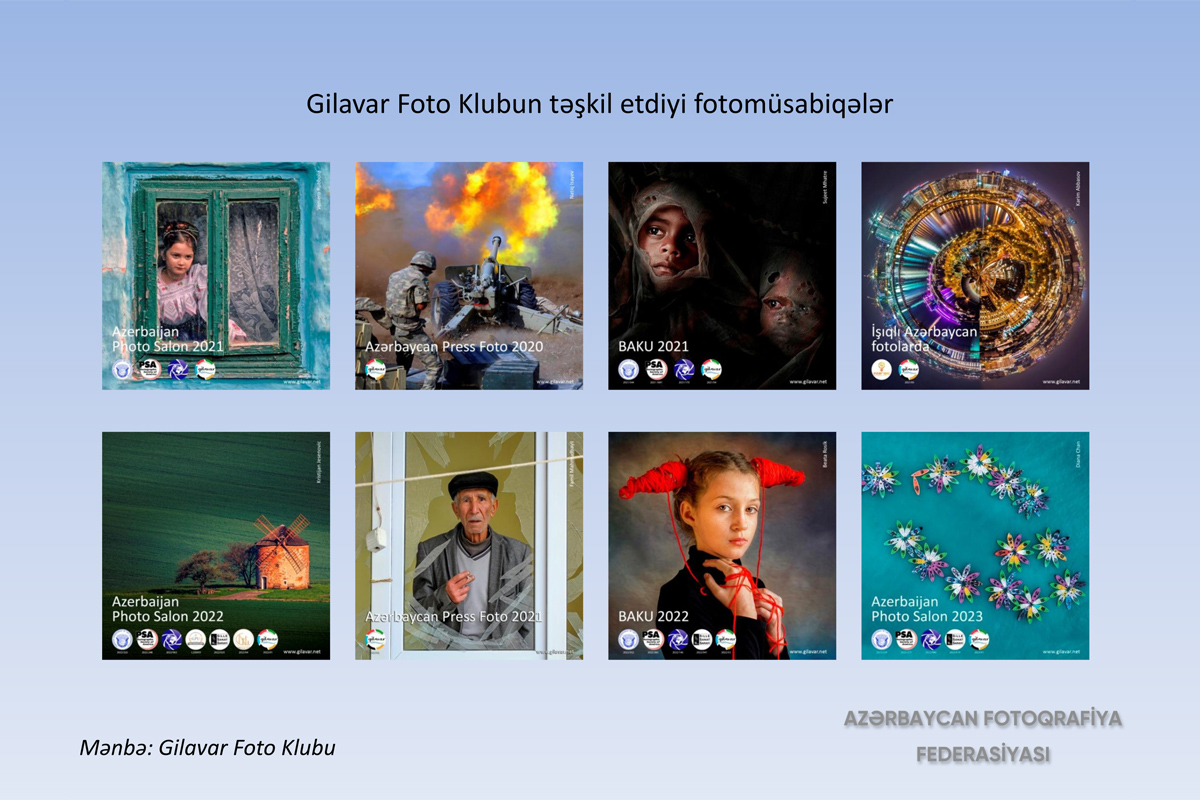 Son 7 ildə Azərbaycanda keçirilən beynəlxalq fotomüsabiqələrə 4000-dən artıq xarici fotoqraf qatılıb