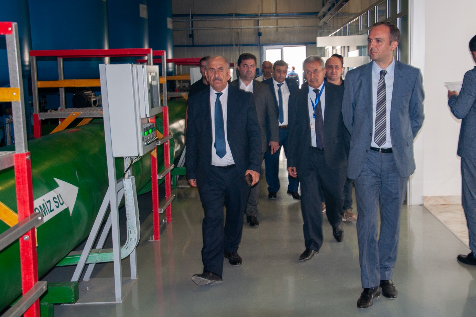III MDB Oyunları ilə əlaqədar Mingəçevir şəhərinin su təchizatına baxış keçirildi (FOTO/VİDEO)