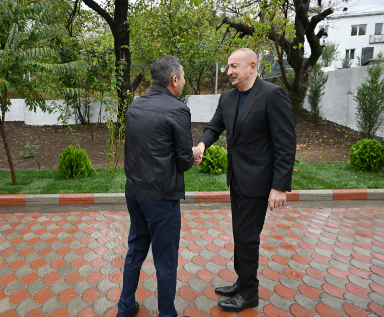 Hadrut məscidinin açılışı oldu (YENİLƏNİB)