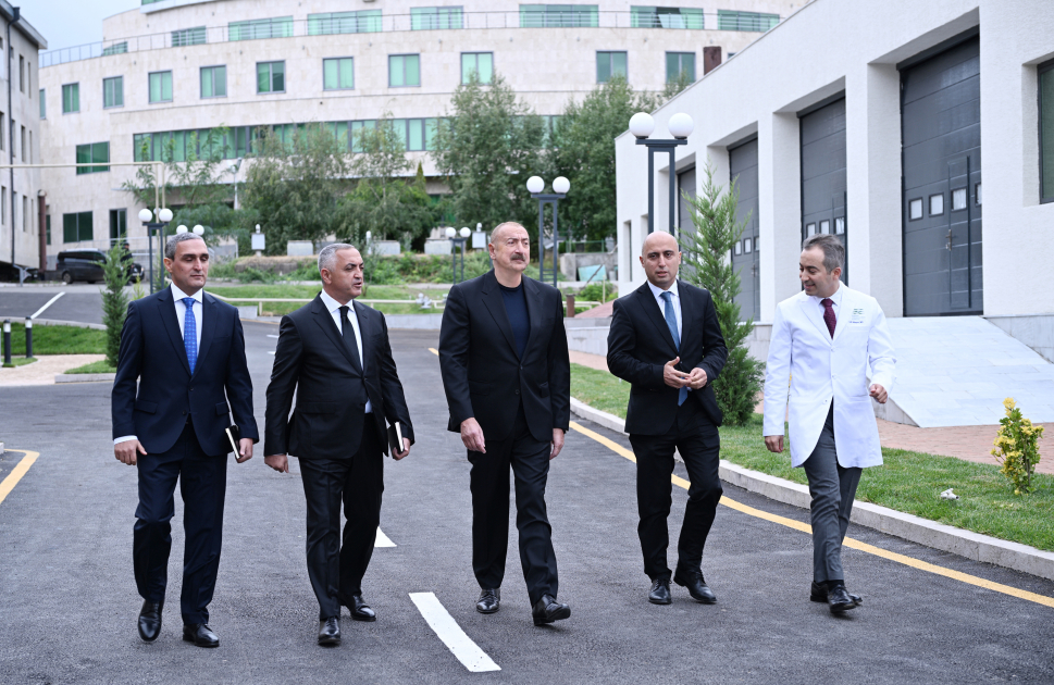 Prezident Qarabağ Universitetində açılışlar etdi (YENİLƏNİB)