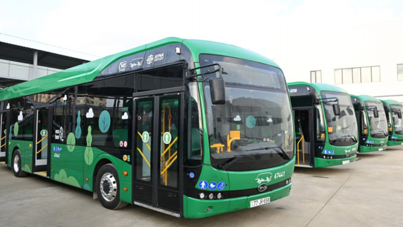 Elektrik avtobusları idxal rüsumdan azad edildi