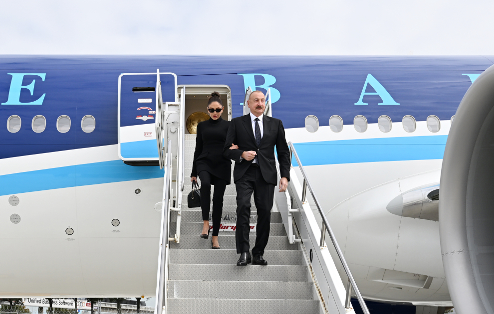 Prezident və birinci xanım Nyu-Yorkda işgüzar səfərdədir (FOTO)