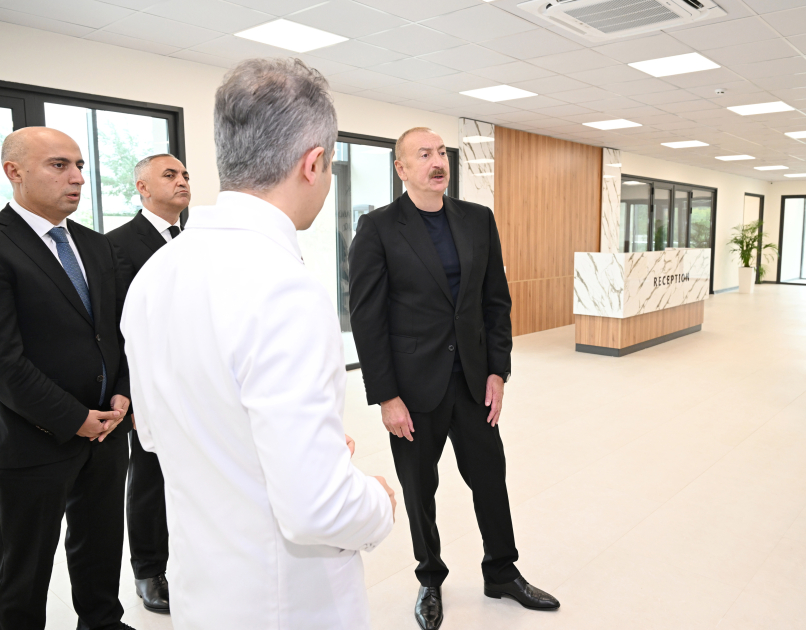 Prezident Qarabağ Universitetində açılışlar etdi (YENİLƏNİB)