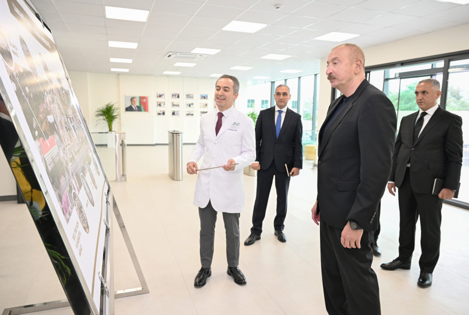 Prezident Qarabağ Universitetində açılışlar etdi (YENİLƏNİB)