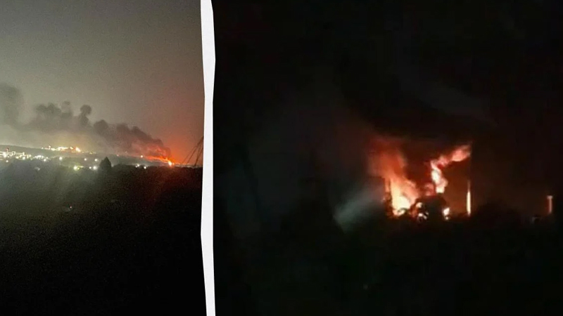 Ukrayna dronları Rusiyanın Krasnodar neft emalı zavoduna zərbələr endirdi
