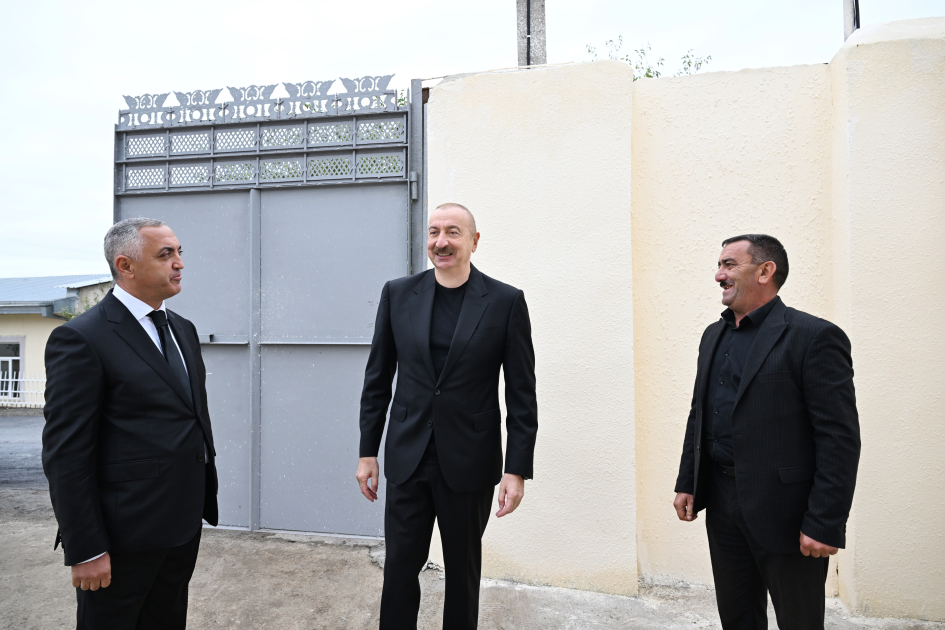 Prezident Badara, Daşbulaq, Seyidbəyli və Şuşakənd kəndlərinin sakinləri ilə görüşdü (YENİLƏNİB)
