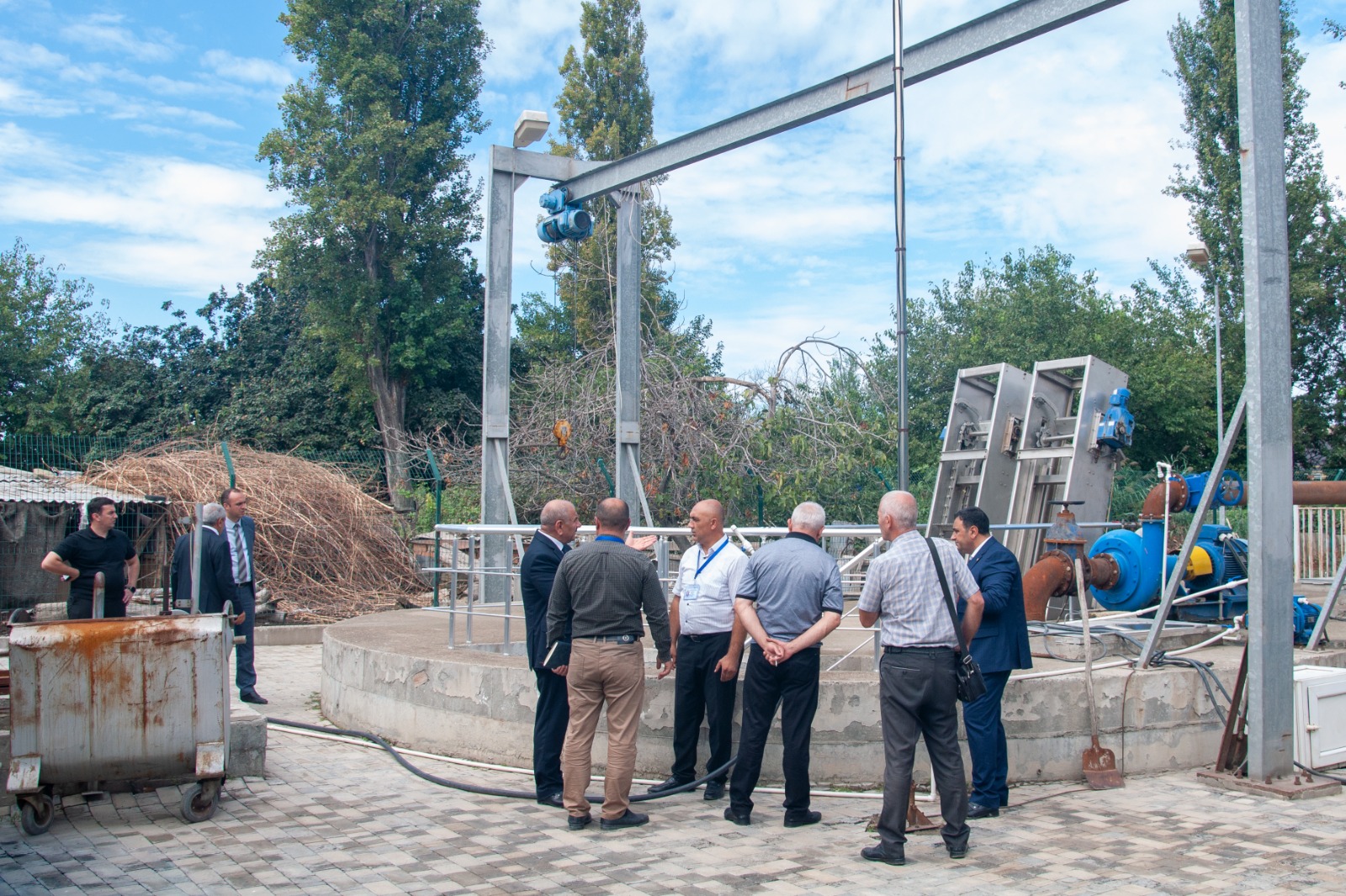 III MDB Oyunları ilə əlaqədar Mingəçevir şəhərinin su təchizatına baxış keçirildi (FOTO/VİDEO)