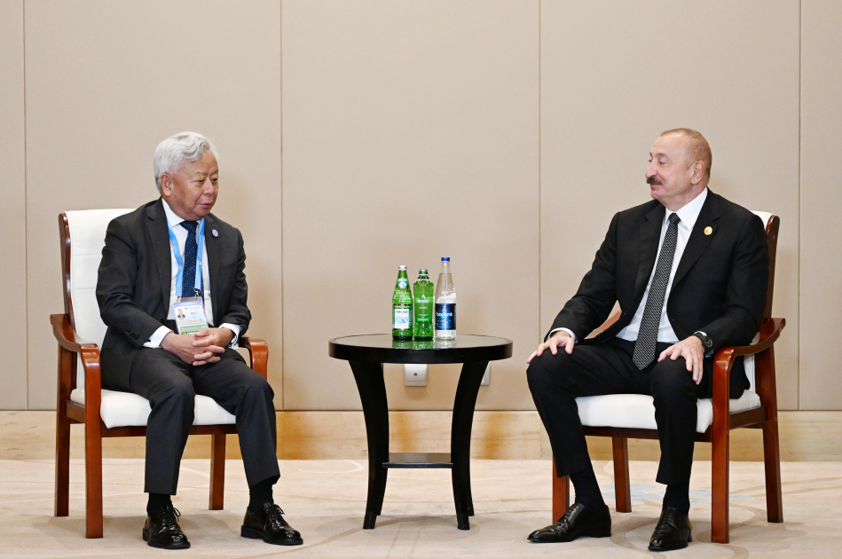 İlham Əliyev Çində görüşlər keçirir (YENİLƏNİB)