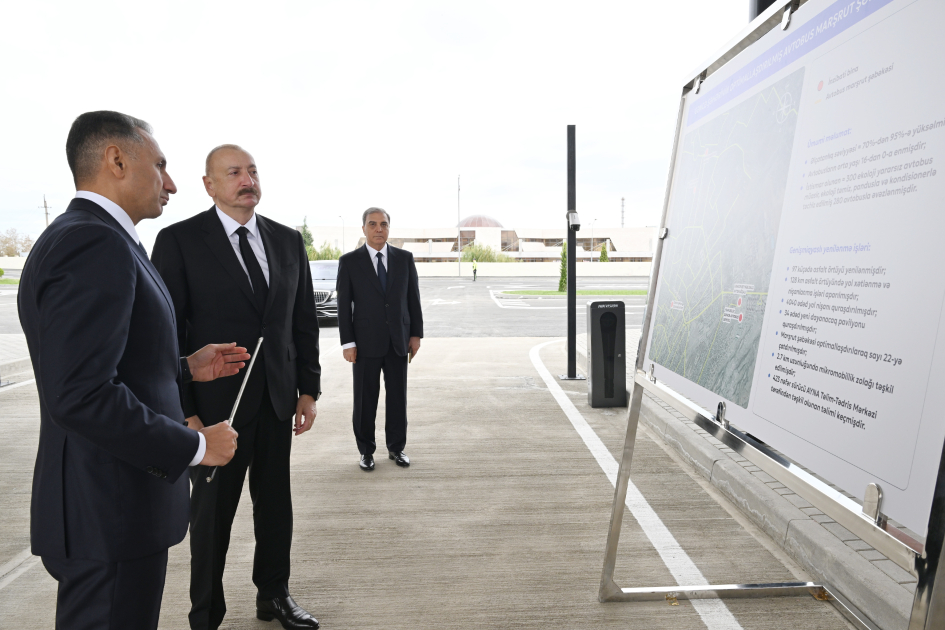 Prezident Gəncə şəhər stadionunun açılışında iştirak etdi (YENİLƏNİB)