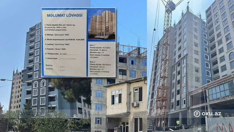 Beş ildir tikinti başa çatmır: 