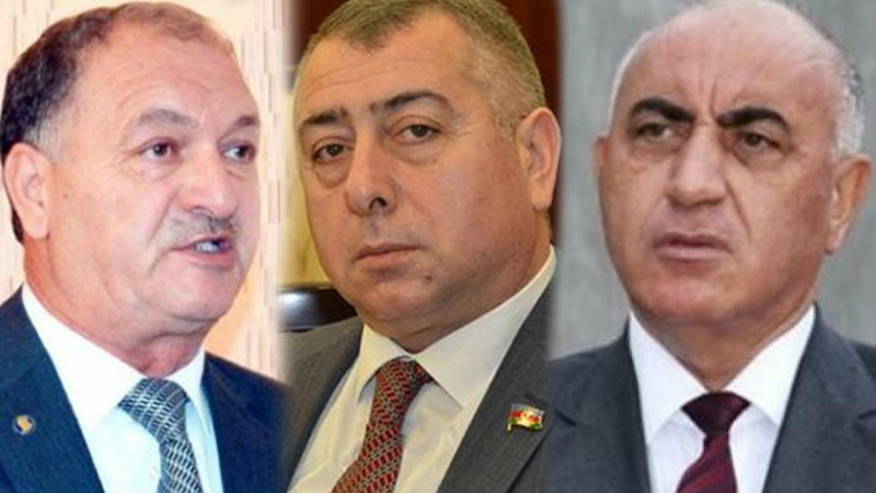 Dəmir barmaqlıqlar arxasında dözə bilməyən məmurlar...