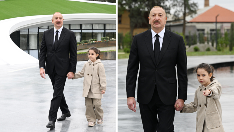 Prezidentin əlindən tutduğu Nilay kimdir? (FOTO)
