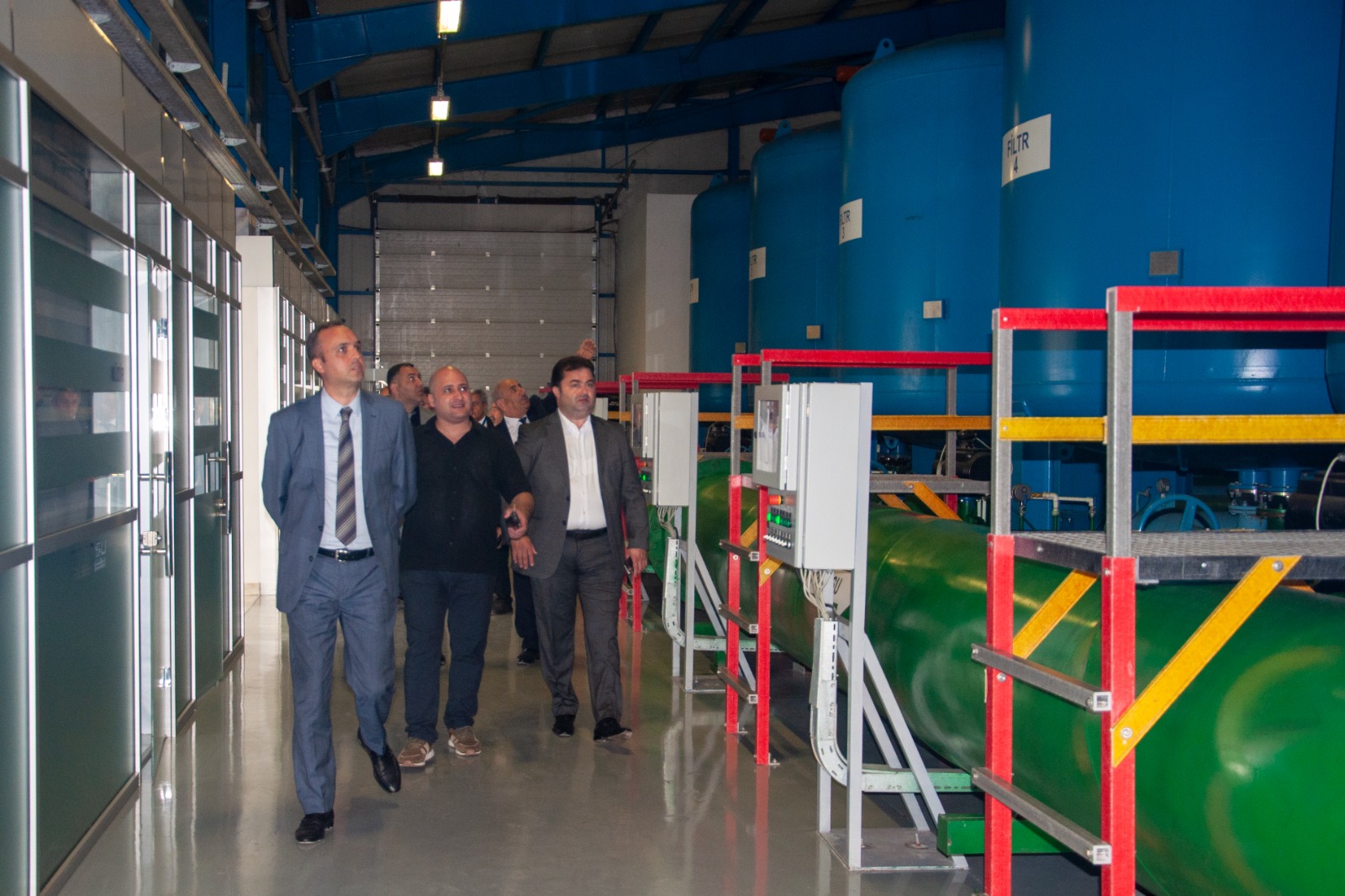 III MDB Oyunları ilə əlaqədar Mingəçevir şəhərinin su təchizatına baxış keçirildi (FOTO/VİDEO)