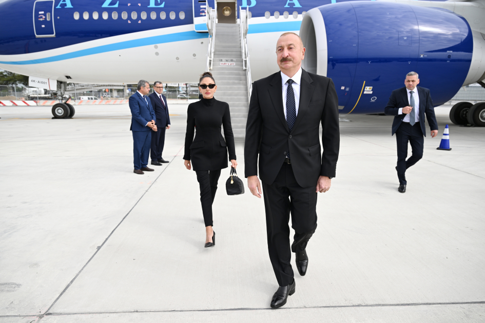 Prezident və birinci xanım Nyu-Yorkda işgüzar səfərdədir (FOTO)