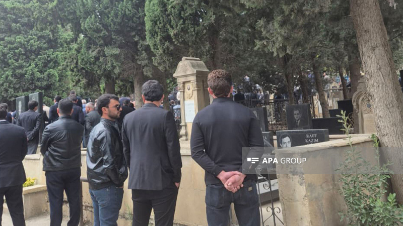 Cabir İmanov dəfn edildi (FOTO)