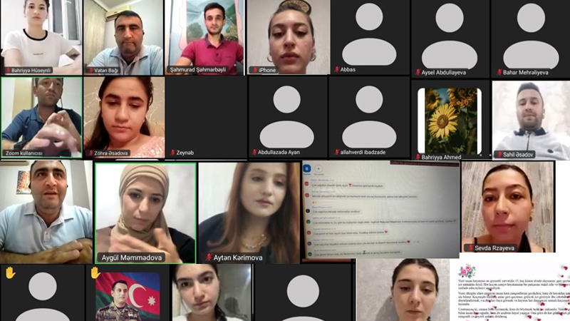 Gənclərin şəxsi inkişafına həsr olunmuş onlayn forum keçirilib
