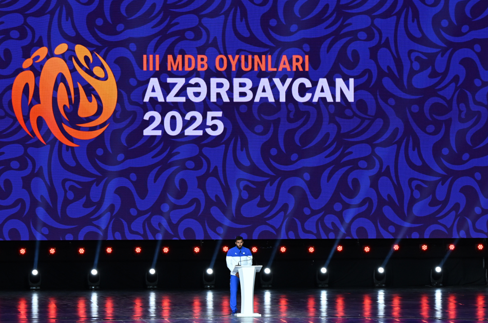 III MDB Oyunlarının açılış mərasimi keçirildi, Prezident və birinci xanım iştirak etdi (YENİLƏNİB)