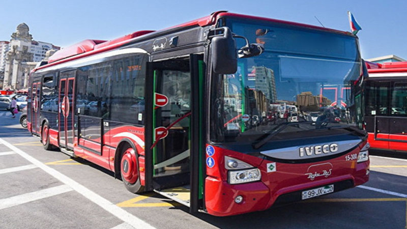 Bakıda avtobuslar gecə 12-yə qədər işləyəcək (RƏSMİ)