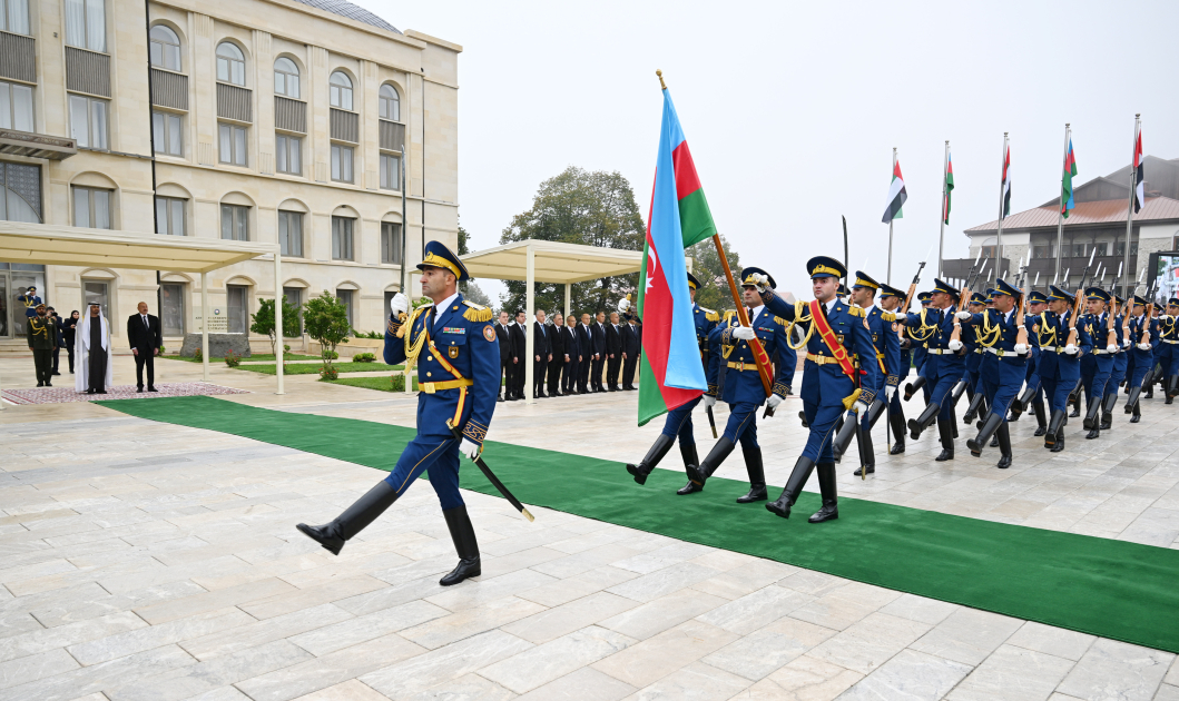 BƏƏ Prezidentinin Şuşada rəsmi qarşılanma mərasimi oldu  (YENİLƏNİB)