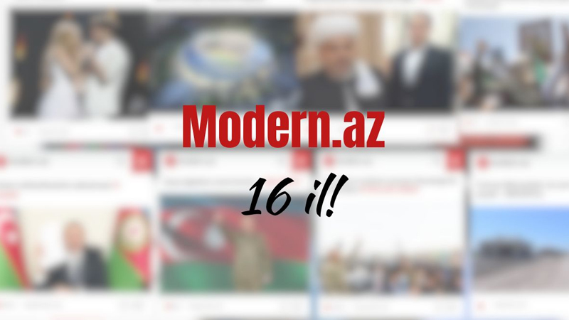 Modern.az 16 yaşını qeyd edir