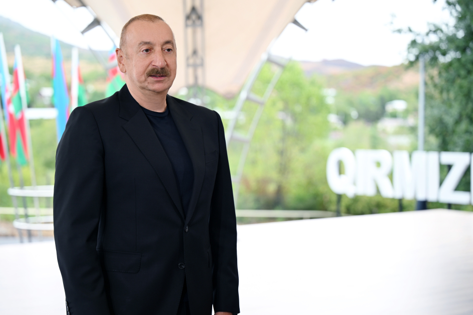 Prezident Qırmızı Bazar, Hadrut və Sos sakinləri ilə görüşdü (YENİLƏNİB)
