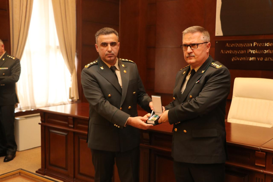 Hərbi Prokurorluqda milli prokurorluq orqanlarının yaradılmasının 107-ci ildönümünə həsr olunmuş tədbir keçirildi (FOTO)