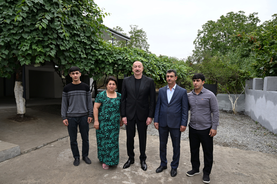 Prezident Badara, Daşbulaq, Seyidbəyli və Şuşakənd kəndlərinin sakinləri ilə görüşdü (YENİLƏNİB)