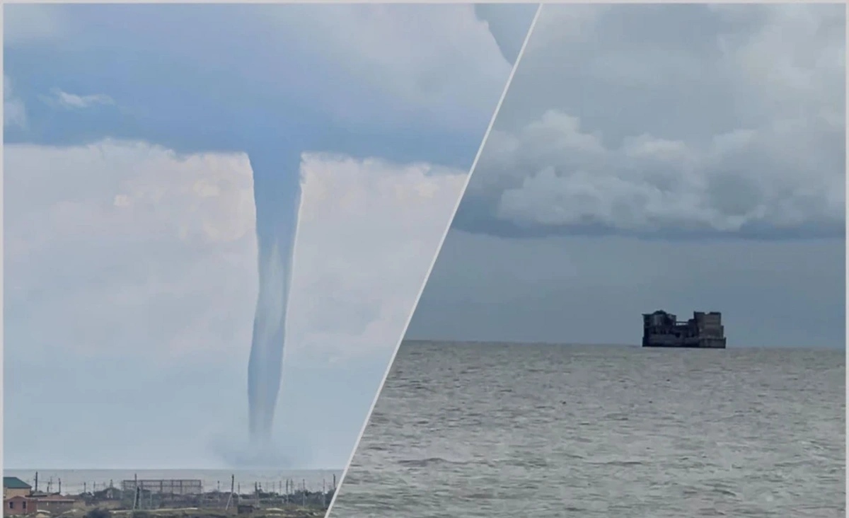 Xəzərin Azərbaycan hissəsində tornado təkrarlana bilər? - Ekoloqdan açıqlama