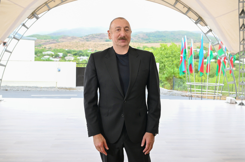 Prezident Qırmızı Bazar, Hadrut və Sos sakinləri ilə görüşdü (YENİLƏNİB)