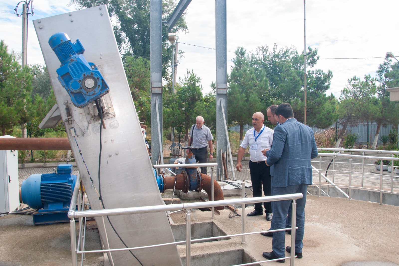 III MDB Oyunları ilə əlaqədar Mingəçevir şəhərinin su təchizatına baxış keçirildi (FOTO/VİDEO)