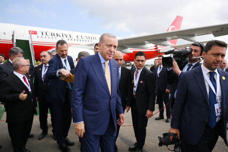 Ərdoğan Qəbələyə gəldi (FOTO)