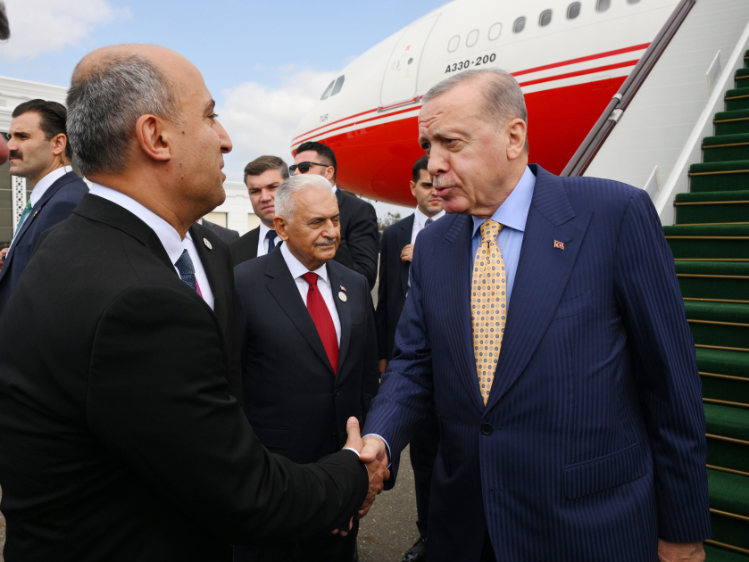 Ərdoğan Qəbələyə gəldi (FOTO)