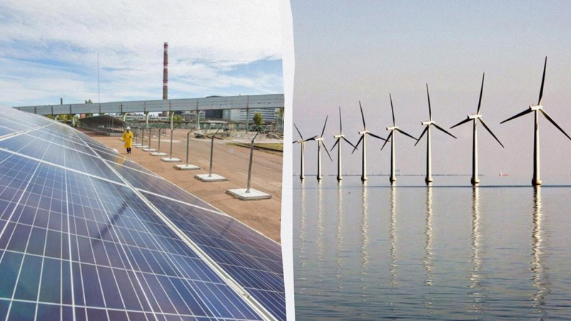 Tarixdə ilk dəfə: Dünyada günəş və küləkdən elektrik enerjisi istehsalı kömürü ötdü