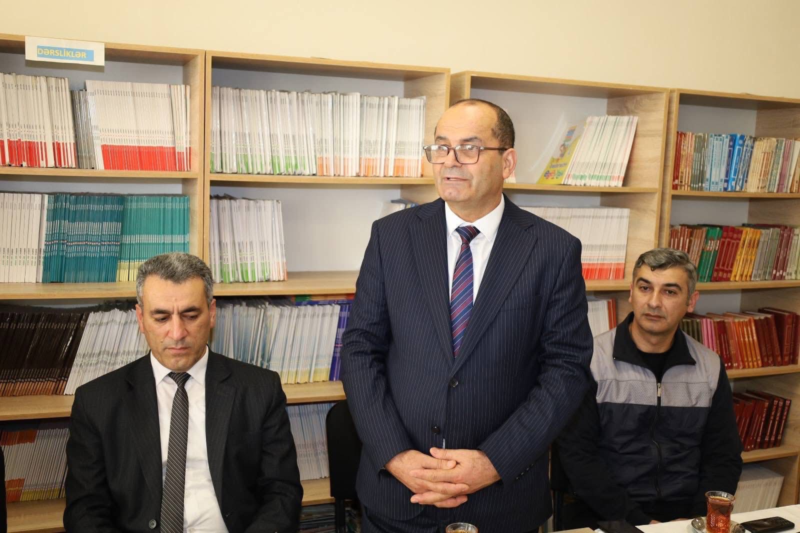 İsmayıllı şəhər 6 saylı tam orta məktəbinin kollektivi ilə görüş keçirildi (FOTO)
