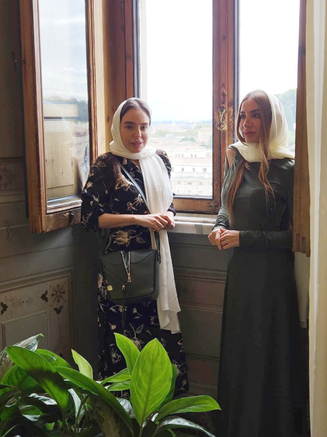 Mehriban Əliyeva Roma Papası ilə görüşdü (FOTO)