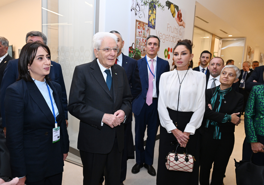 İtaliya-Azərbaycan Universitetinin ilk tədris korpuslarının açılışı oldu (FOTO)