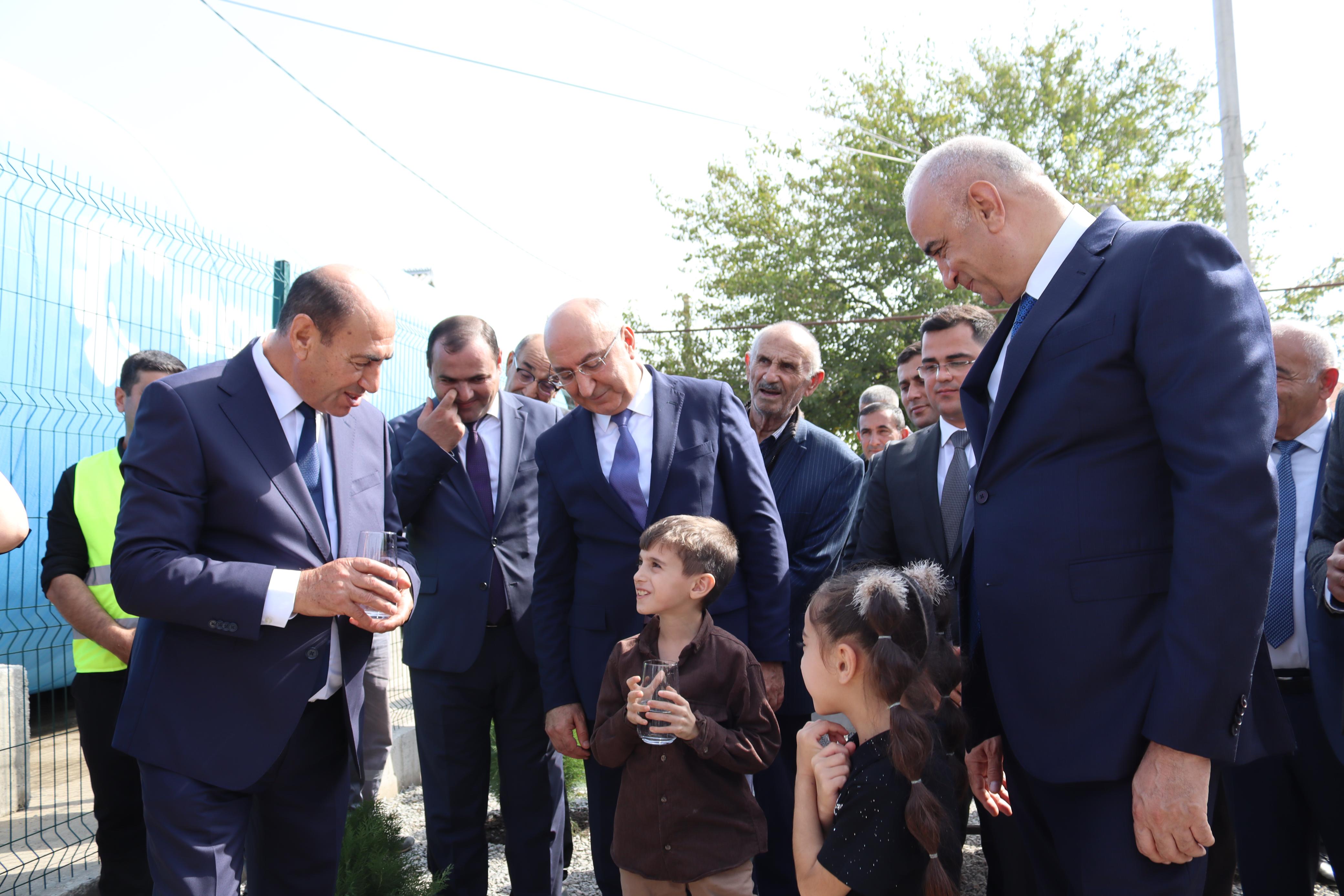 ADSEA Güloğlu sakinlərini içməli su ilə təmin etdi (FOTO)