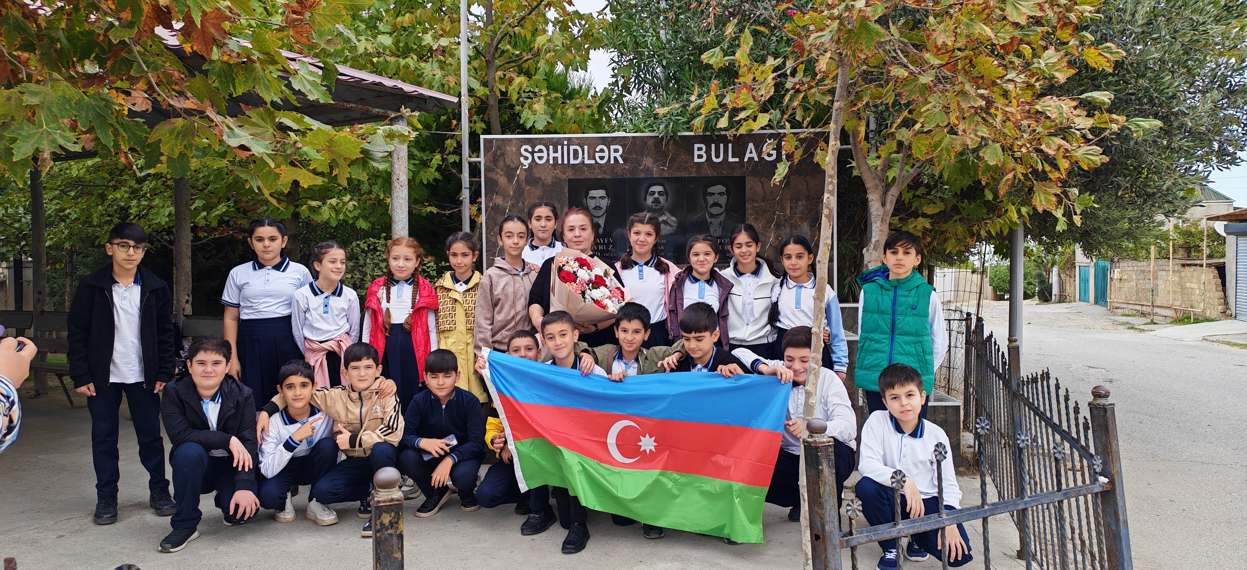 Şəhid Hüseyn Nəcəfzadənin xatirəsi əbədiləşdirdi (FOTO)