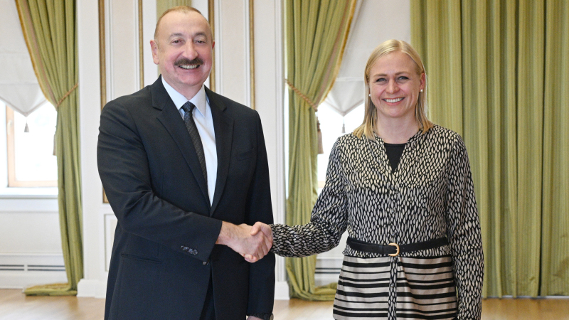 Prezident ATƏT sədrini qəbul etdi (FOTO)