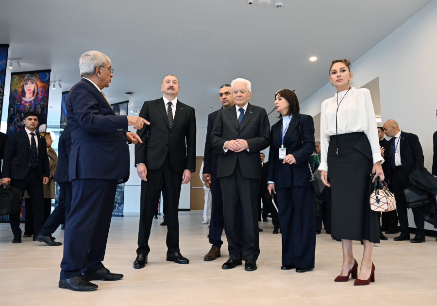 İtaliya-Azərbaycan Universitetinin ilk tədris korpuslarının açılışı oldu (FOTO)