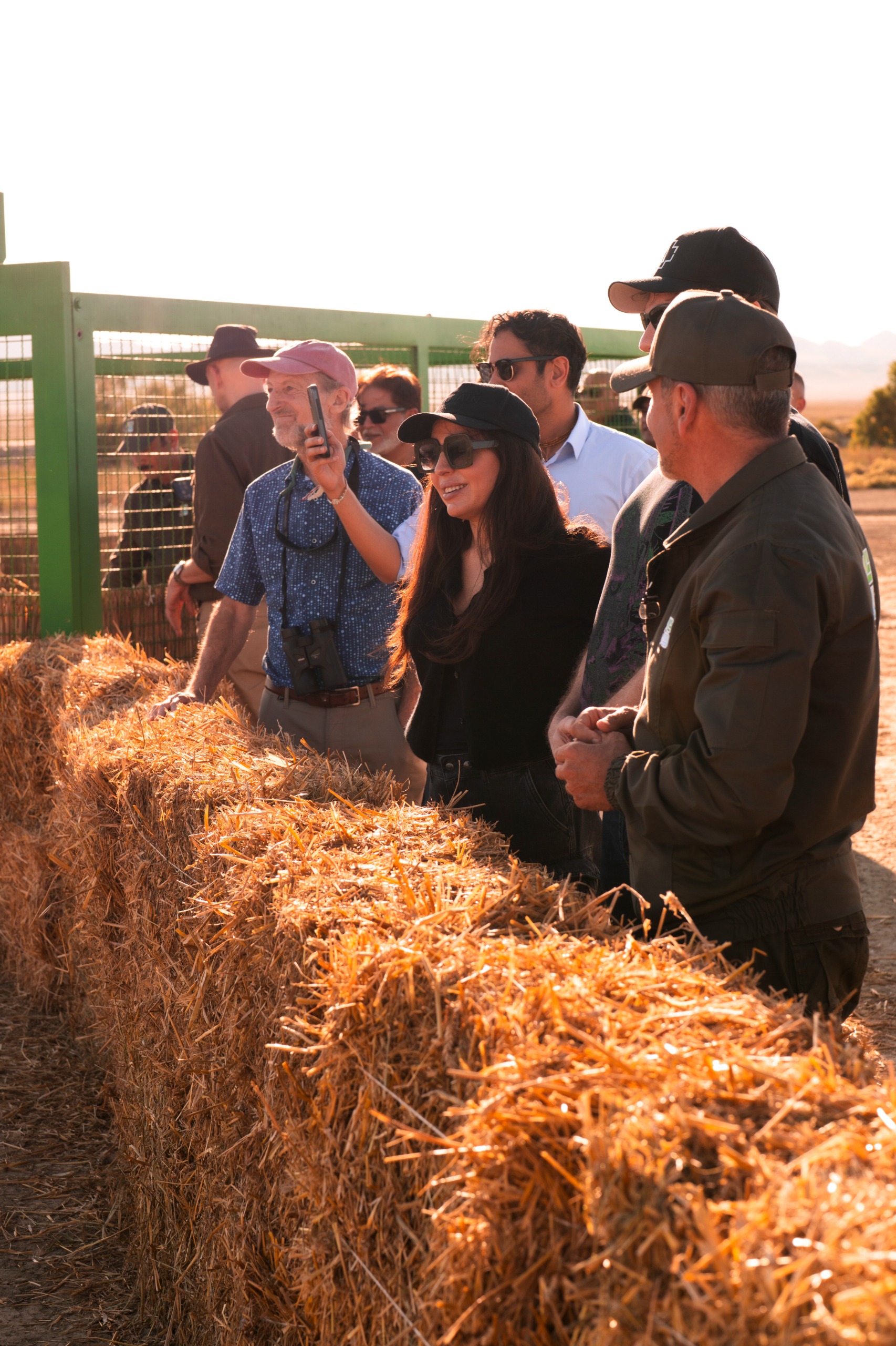 Leyla Əliyeva və Arzu Əliyeva Qaxda açılışda (FOTO)
