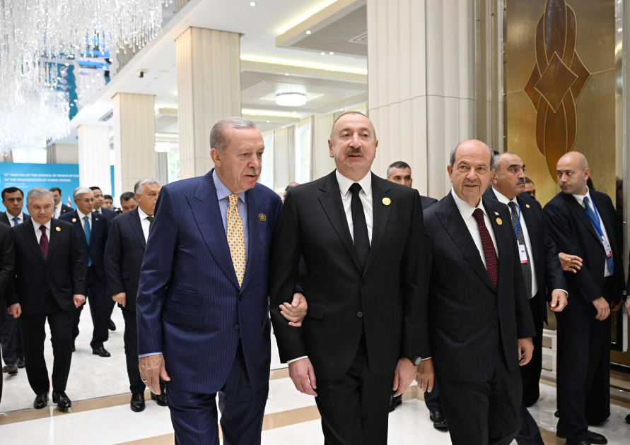 Prezident TDT Dövlət Başçıları Şurasının Zirvə Görüşündə çıxış etdi (YENİLƏNİB)