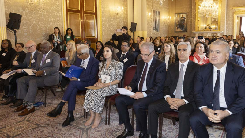 Leyla Əliyeva Londonda yüksəksəviyyəli iqlim dialoqunda iştirak etdi (FOTO)