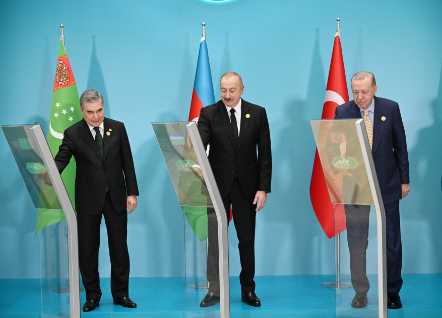 Türkmənistan tərəfindən Füzulidə tikiləcək məscidin onlayn formatda təməli qoyuldu (FOTO)
