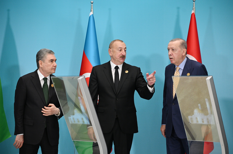 Türkmənistan tərəfindən Füzulidə tikiləcək məscidin onlayn formatda təməli qoyuldu (FOTO)