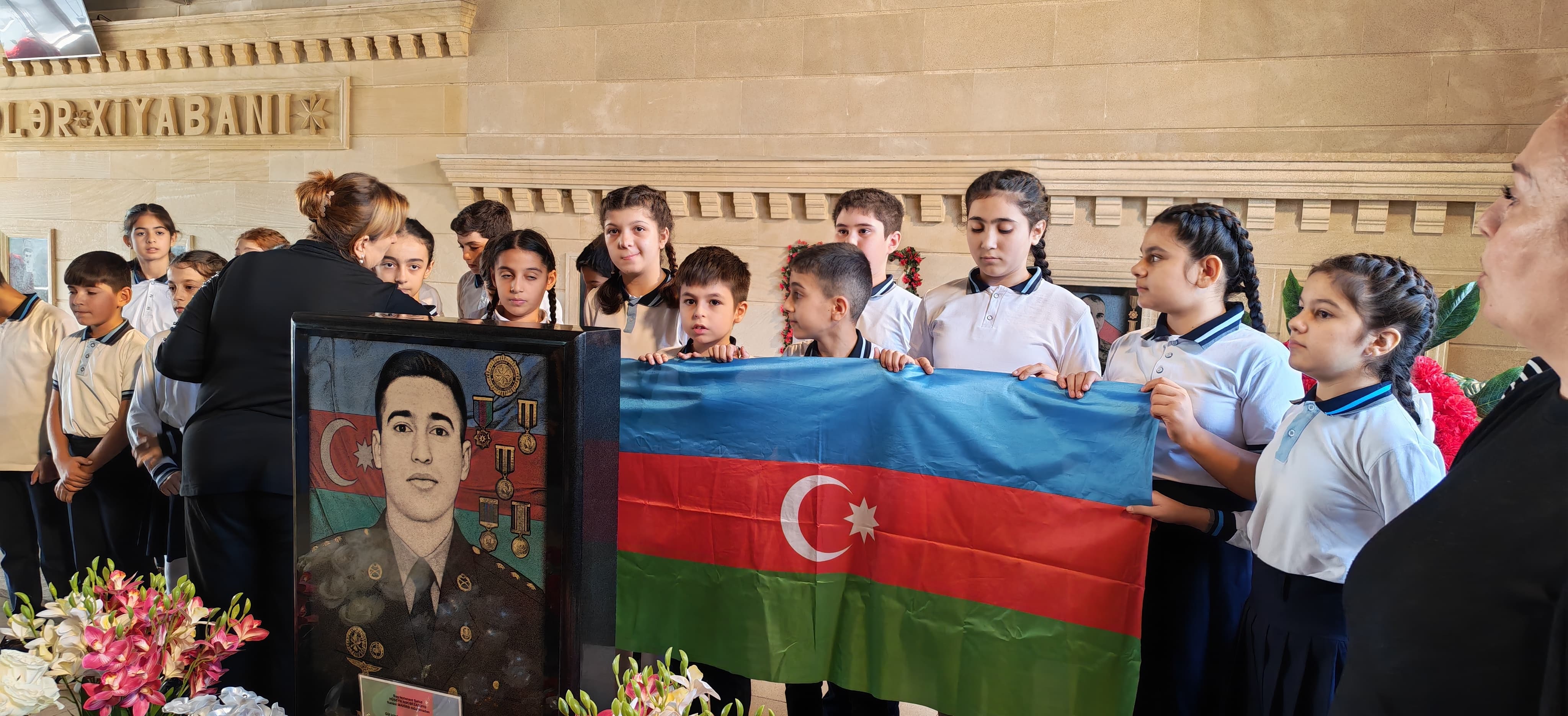 Şəhid Hüseyn Nəcəfzadənin xatirəsi əbədiləşdirdi (FOTO)