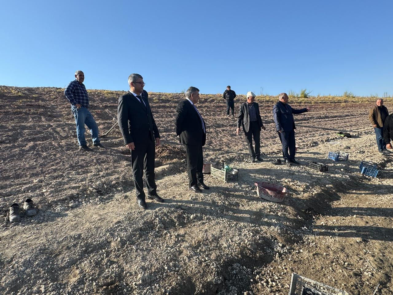 ADSEA nümayəndə heyəti Naxçıvanda əraziyə baxış keçirdi (FOTO)