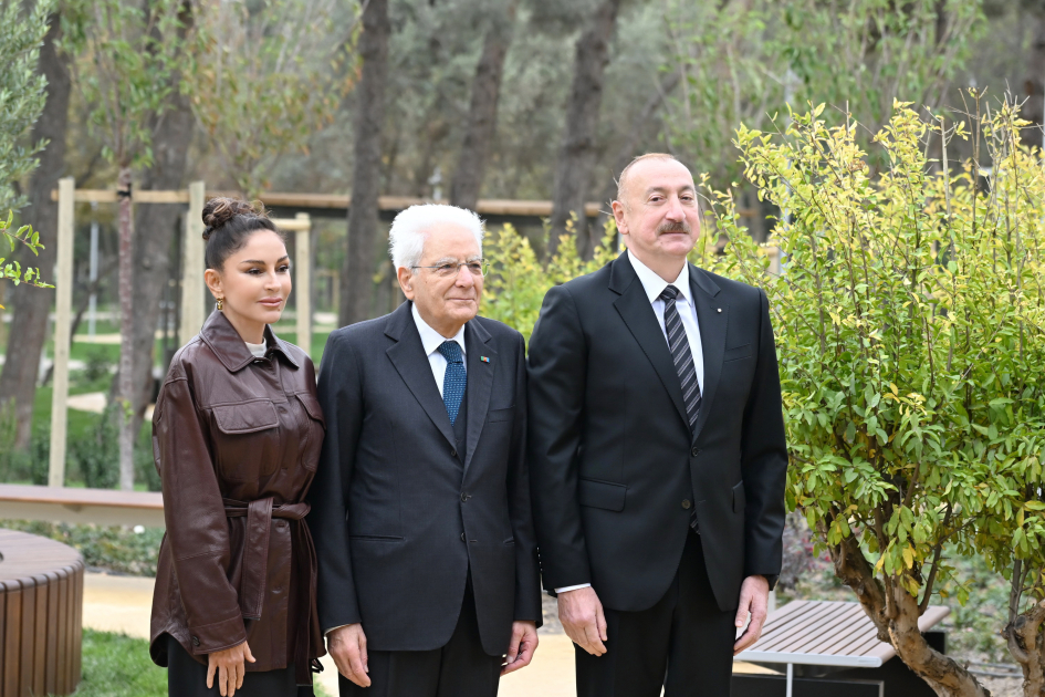 İtaliya-Azərbaycan Universitetinin ilk tədris korpuslarının açılışı oldu (FOTO)